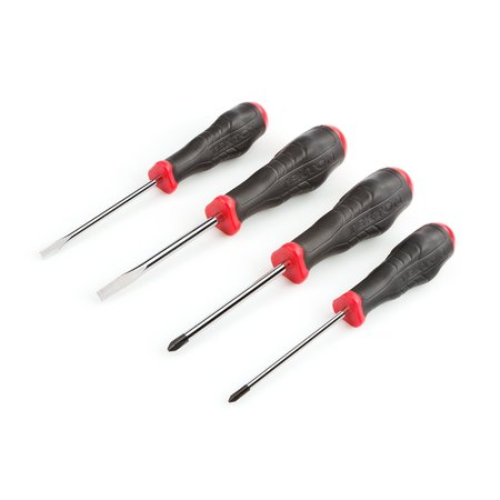 TEKTON High-Torque Screwdriver Set, 4-Piece (#1-#2, 3/16-1/4 in.) DRV43004